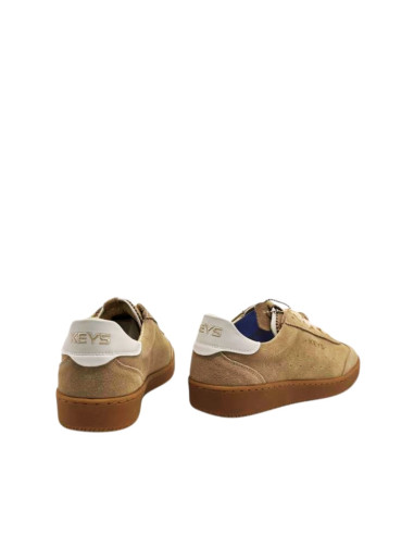 SNEAKERS KEYS DONNA BEIGE | PELLE SCAMOSCIATA & SUOLA PLATFORM PE 2026 | COMFORT CHIC