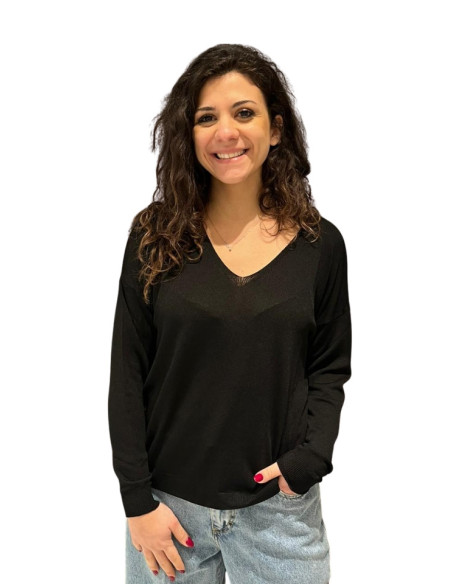 Maglia sottile NERO