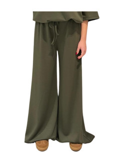 Pantalone felpa militare donna Zahjr