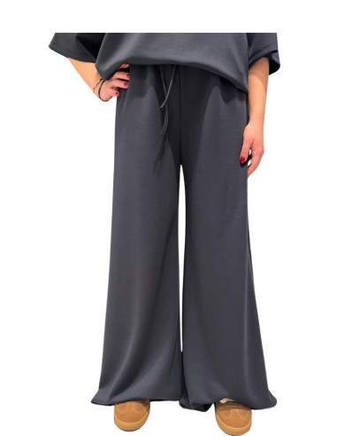 Pantalone felpa blu donna Zahjr