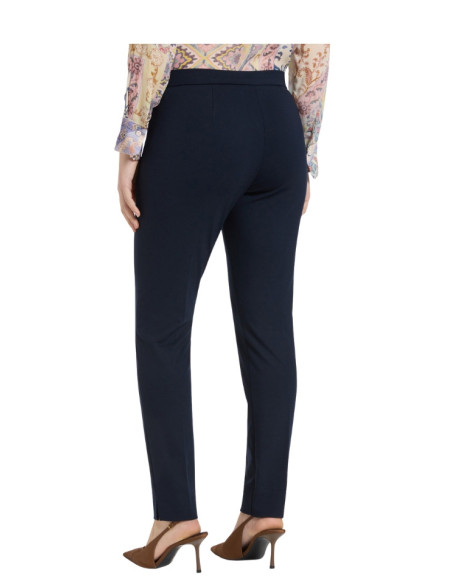Pantalone Punto Milano blu donna Elena Mirò