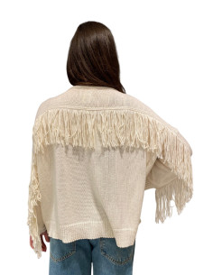 Cardigan frange BURRO