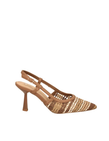 Décolleté Chanel Keys Beige e Panna - Tacco 8cm |