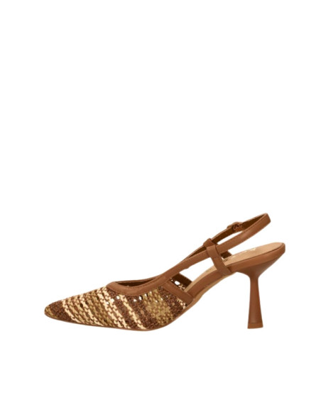 Décolleté Chanel Keys Beige e Panna - Tacco 8cm |