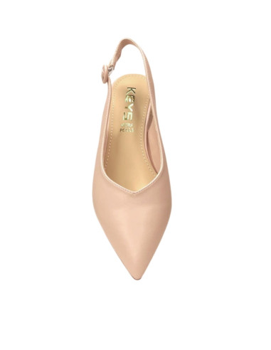 Chanel Keys K-12230 Nude | Décolleté Tacco Basso