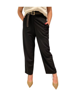 Pantalone Donna Sartoriale Nero