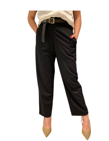 Pantalone Donna Sartoriale Nero