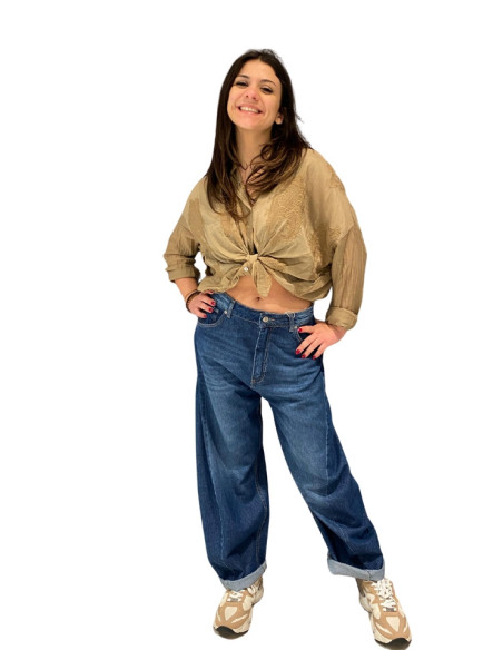 Jeans Balloon Donna Denim Vintage
