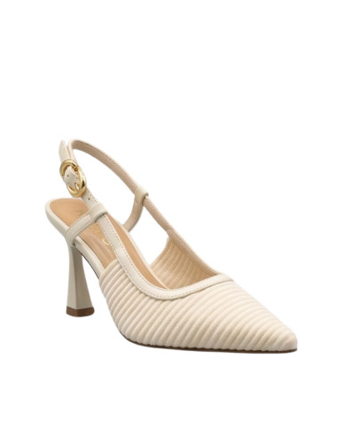 Chanel Keys K-12492 Burro | Décolleté Tacco a Rocchetto