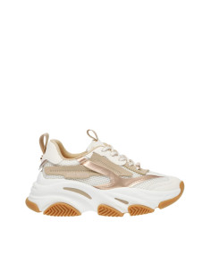 Sneakers Steve Madden Possession latte bronzo donna