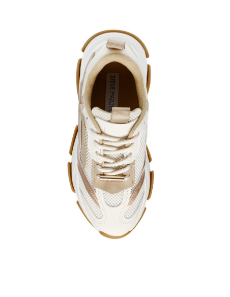Sneakers Chunky Latte e Bronzo Possession Steve Madden | Glamour Shop