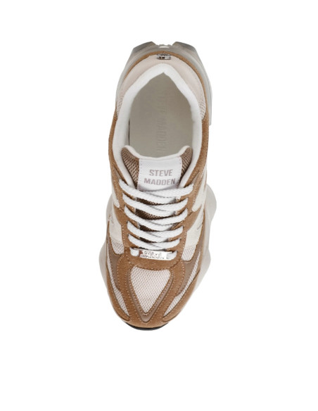 Sneakers Steve Madden Speeder taupe multi donna