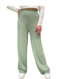 Pantalone donna in maglia muschio King Kong