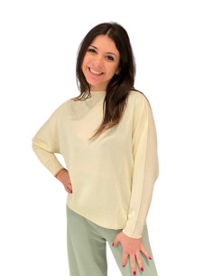 Maglia donna a scatola crema King Kong