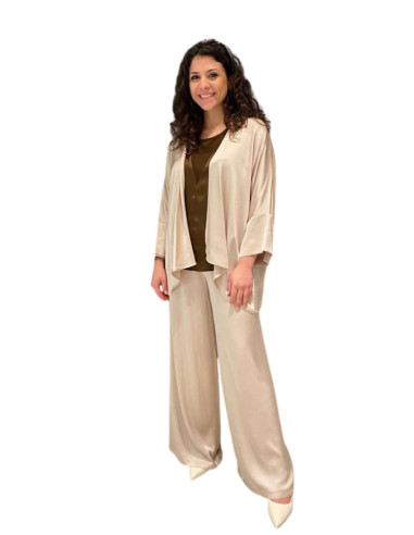 Kimono Satin Color Avena Zahjr