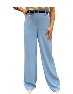 Pantalone gamba ampia cady POLVERE