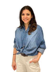 Camicia Denim Morbida Tensione In