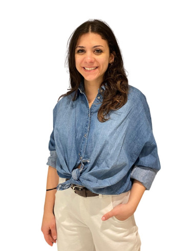 Camicia Denim Morbida Tensione In