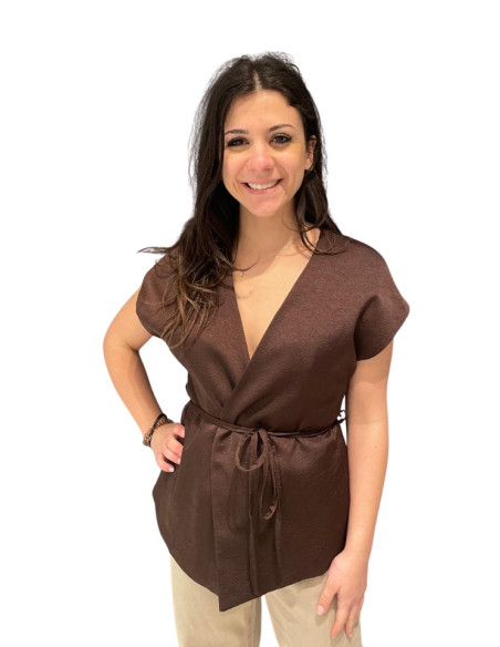 Gilet Donna con Laccio Moro Le Streghe