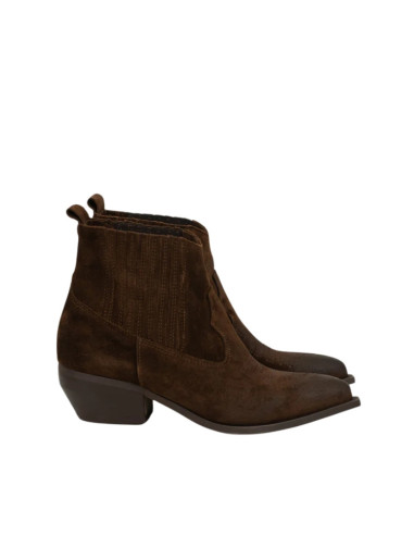 Stivaletto Texano OVYÉ in Pelle Scamosciata | Made in Italy
