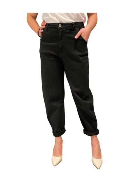 Pantalone Ovetto Donna Nero
