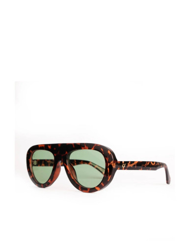 Occhiali da Sole Lima Tartarugato Verde OS Sunglasses | Acetato CR39