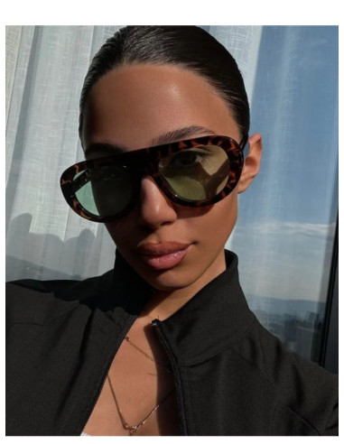 Occhiali da Sole Lima Tartarugato Verde OS Sunglasses | Acetato CR39