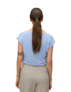 T shirt scollo V modal CIELO