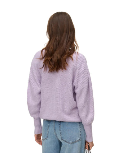 Cardigan donna lilla bottoni Vero Moda