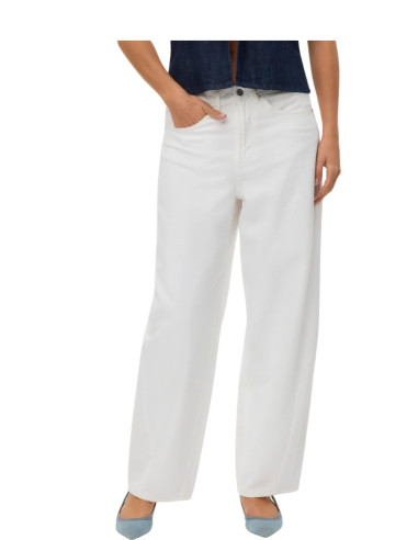 Jeans Barrel Cropped Donna Bianchi