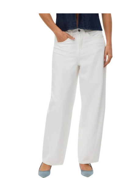 Jeans Barrel Cropped Donna Bianchi