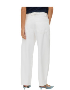 Jeans Barrel Cropped Vita Alta