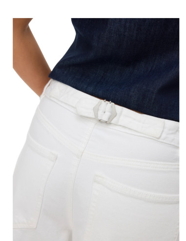 Jeans Barrel Cropped Donna Bianchi
