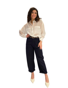 Pantalone baloon BLU