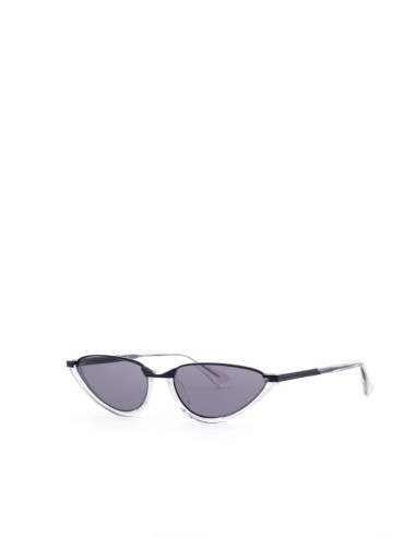 Occhiali da Sole Montecarlo Nero OS Sunglasses | Metallo CR39