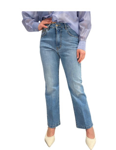 Jeans Cropped Donna a Trombetta