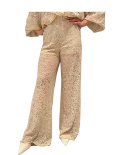 Pantapalazzo merletto BEIGE