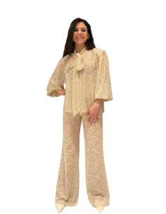 Pantapalazzo merletto BEIGE
