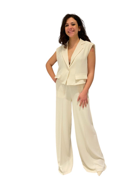 Gilet Corto Latte Le Streghe