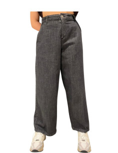 Jeans Cropped Donna Wide Fit
