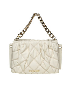 Borsa Steve Madden Avorio Trapuntata con catena dorata