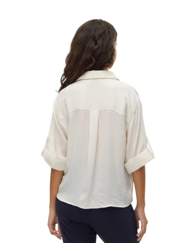 Camicia Panna 3/4 con Taschine Vero Moda
