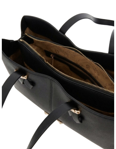 Shopping Bag Donna Nera CAFÈNOIR | Borsa Elegante Capiente