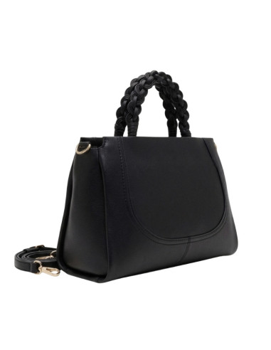 Borsa Tote CAFÈNOIR in Ecopelle Granosa | Manico Intrecciato