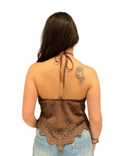 Top scollo america pizzo MORO