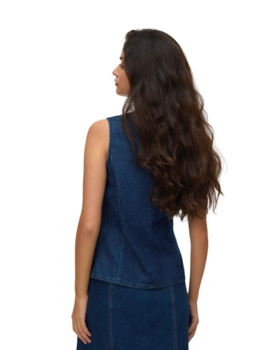 Gilet Denim Scuro Vero Moda