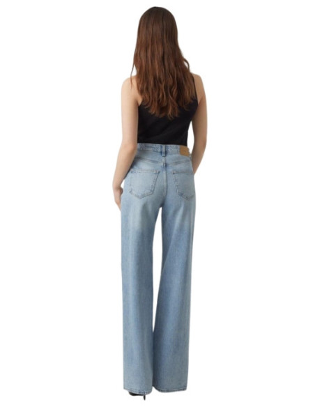Jeans Wide Fit Vita Alta Donna