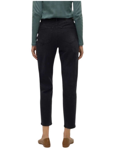 Jeans slavato mom fit