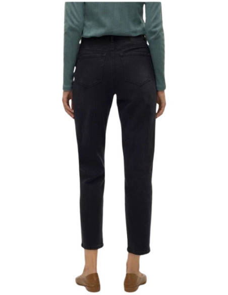 Jeans slavato mom fit