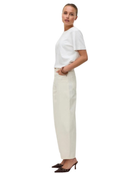 Jeans barrel ecru